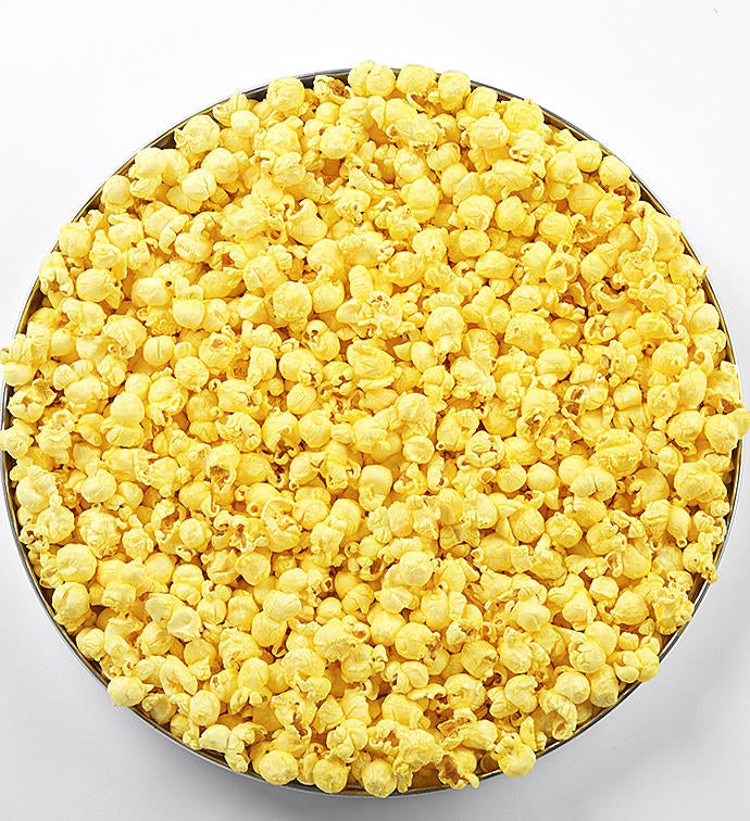 Cozy Plaid Popcorn Tins